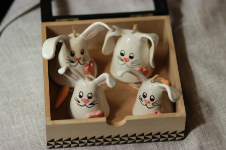 Колокольчики кролики 500 ₽ за шт, срок изготовления 10 дней 